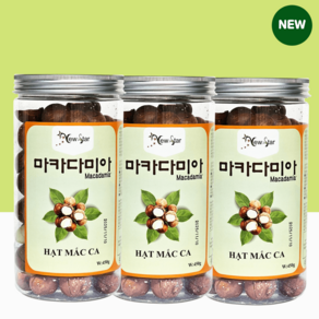 [100% 쩐내없는] 까먹기 편한 통 마카다미아 쩐내 NO! 첨가물NO! [진공포장], 4개, 450g