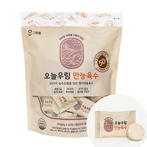 그램웰 오늘우림 만능육수 한알, 250g, 1개