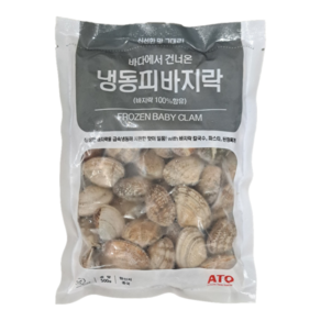 냉동 자숙 피바지락 칼국수, 1팩, 500g