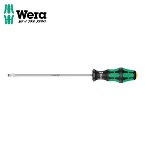 WERA 베라 일자스크류 드라이버 334 1.2x6.5x200mm 1개(낱개), 1세트