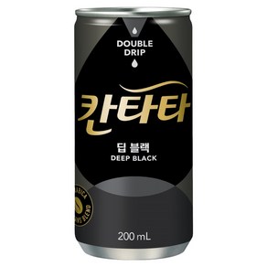 롯데 칸타타 딥블랙 200ml 30캔, 30개