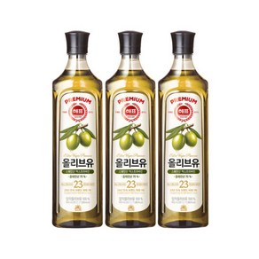 올리브유900ml/해표-3개, 3개, 900ml