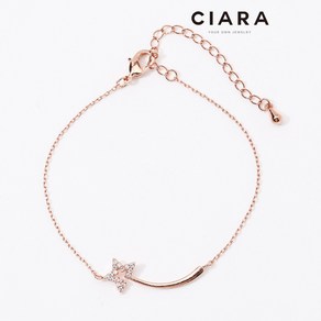 CIARA 14K Saviano 샤이닝 폴링스타 팔찌(GoldPlated)