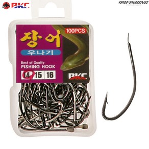 백경 장어 우나기 전용 바늘 훅 벌크형 100개입, 1개