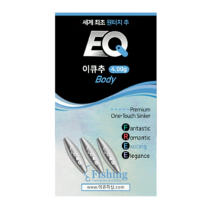[아프리카피싱] 이큐피싱 이큐바디 원터치추, 1개, 1개입