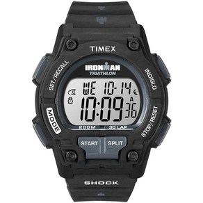 Timex 아이언맨 인듀어 30 쇼크 레진 스트랩 남성