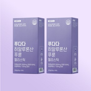 푸다다 푸룬 변비 젤리 히알루론산 비움연구소, 30개, 20g