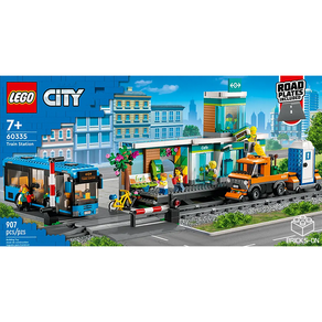 레고시티 기차역 60335 학습 취미 수집 단체 교육 LEGO CITY 907pcs