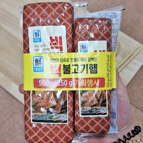 5분마켓 대림 빅불고기햄 스모크햄 부대찌개햄 750g