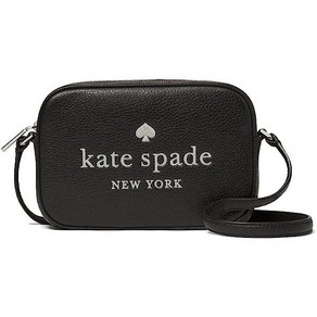 Kate Spade New Yok 케이트 스페이드 여성용 크로스바디백 가죽 미니 카메라 백 반짝이