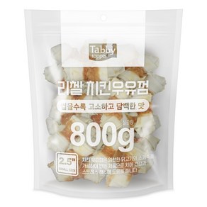 테비토퍼 강아지 리첼 우유껌 6.35cm 800g, 치킨, 1개