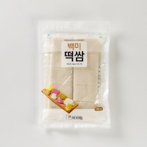 [미지] 백미떡쌈 국내산쌀가루, 1개, 1kg