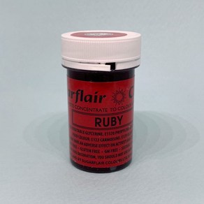 공예몰 Sugaflai 슈가플레어 8. Ruby 슈가크래프트 설탕공예 색소, 1개