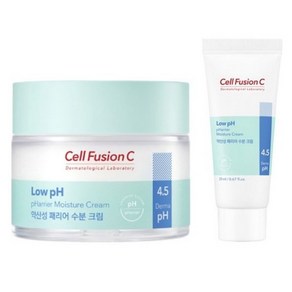 셀퓨전씨 약산성 패리어 수분크림 80ml + 20ml 세트, 1세트, 100ml