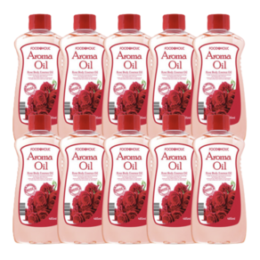 (10개)푸드어홀릭 아로마오일 장미 465ml/리치, 465ml, 10개
