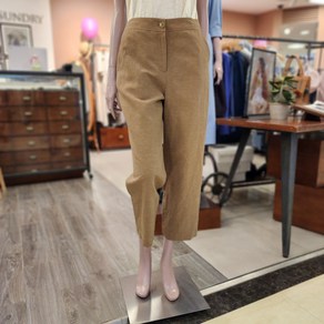 BCBG [올앤선드리] 쥬네 린넨 PT 바지_ A4M4P329 80 [CAMEL]