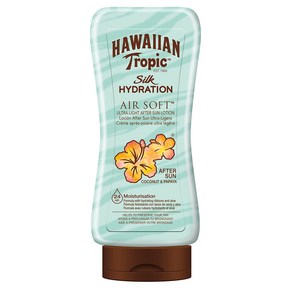 Hawaiian Topic 실크 하이드레이션 에어 소프트 선로션 Coconut Papaya 180ml, 1개