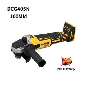 DeWalt 브러시리스 마그네틱 플로팅 금속 절단기 연삭 충전 앵글 연마기 20V 배터리 DCG405 100mm 125mm