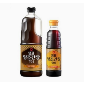 샘표 양조간장 701 1.7L + 501 500ml(증정 )기획세트