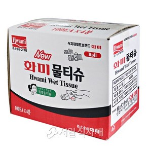 [화미] 물수건/물티슈 400매, 400매입, 1개