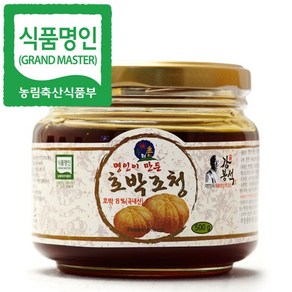 두레촌 명인 호박조청 500g/강봉석/호박청 호박즙 호박차 과일청, 1개, 500g