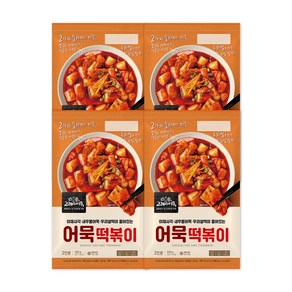 고래사 어묵 떡볶이 냉동520g 4봉 세트