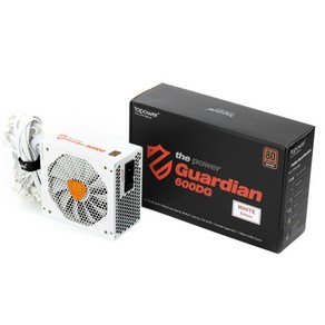 topowe Guadian TOP-600DG Single Rail 80PLUS BRONZE WHITE 정격600W 파워서플라이