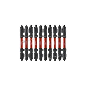 밀워키 65mm PH2 양날 토션비트 48-32-4361 (10PCS) 1판 임팩용 양날토션비트