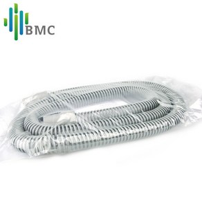 BMC CPAP 공기 실리콘 호스 길이 183cm 마스크에 연결 호흡 마사지 기계 액세서리 산소 배관, tube_1, 1개, 1개입