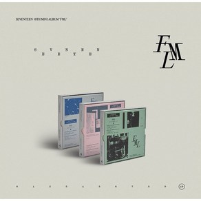 세븐틴 17 FML 앨범 10집 미니 SEVENTEEN 손오공 파이어 랜덤 버전선택 3종세트, 1종랜덤