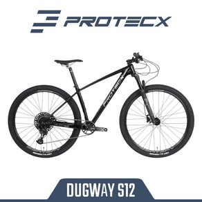 ATECX 프로텍스 카본 덕웨이S12 스램 sx eagle 12단 MTB 산악 자전거 반조립, 블루, 175cm, 1개