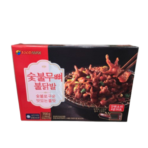 [트레이더스이마트] 푸드맥스 숯불무뼈닭발 아이스박스포장, 350g, 2개