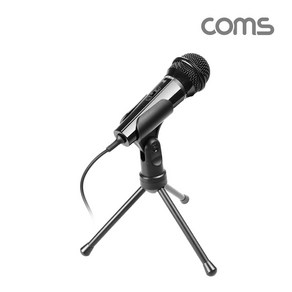 Coms 콘덴서 유선 마이크 3.5mm 3극 BD208