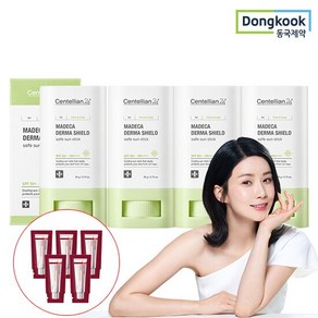 센텔리안24 마데카 세이프 쿨링 선스틱 20g(SPF50+) 4개+1ml 5매, 20g, 4개