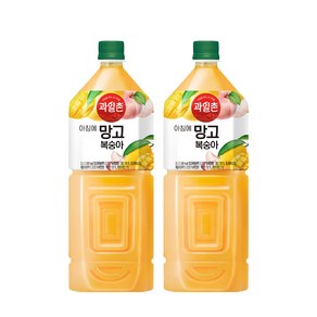 [본사직영] 과일촌 아침에 망고복숭아 2L X 6입