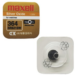 [MAXELL] 364 SR621SW T280-34/ SB-AG/DG (SR60) JAPAN 정품 1EA, 1개, 1개입