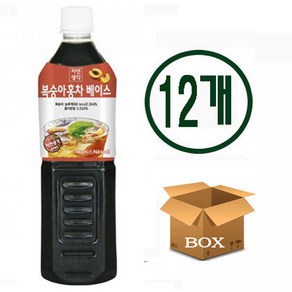 희창 자연생각 복숭아홍차 아이스티 980ml, 12개