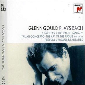 (수입4CD) Glenn Gould - Bach: 6 Partitas/ Preludes/Fugues/Fantasies (바흐: 파르티타/크로마틱 판타지)