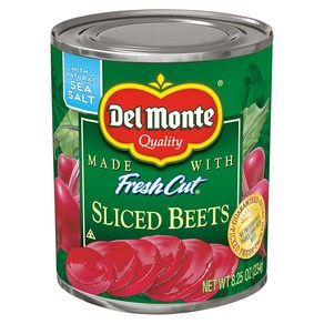 Del Monte 슬라이스 비트 통조림, 234g, 1개