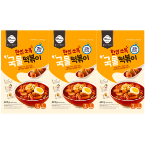 올반 한입쏘옥 국물떡볶이 423g 1팩, 1개