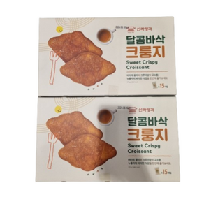 [코스트코] 신라명과 달콤 바삭 크룽지 25G 15개입 375g 크로아상