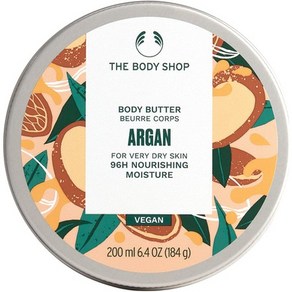 일본직발송 6. 더 바디 숍 (THE BODY SHOP) 더 바디 숍 [공식] 바디 버터 아르간 200ML [정규품] B09GJLRC, 1개