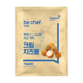 동원 비셰프 크림치즈볼, 1kg, 2개