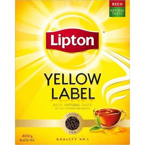 LIPTON YELLOW LABEL TEA / 립톤 옐로우 라벨 홍차 400g, 1개, 1개입