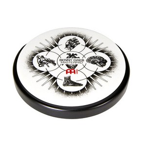 Meinl 베니그랩 6인치 고무 연습 패드 스탠드별도, 1개