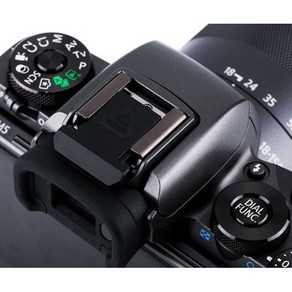 JJC HC-C 캐논 EOS RP R7 R6 R5C DSLR 카메라 플래시 핫슈커버, 화이트, 1개