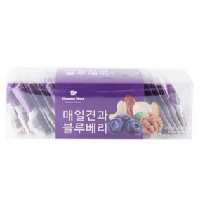 매일견과 블루베리 20g*23봉 아침 대용 하루 간식 영양식, 2개