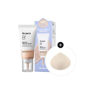 닥터자르트 더메이크업 비쓰리 베리어 뷰티밤 BB크림 SPF45 PA++++ + 퍼프 세트, 2호 미디엄, 30ml, 1개