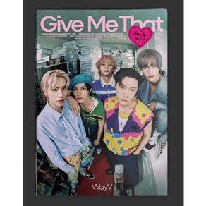 [Wayv] 웨이션브이 미니 5집 깁미댓 포토북 5th mini give me that photobook [B ve.]