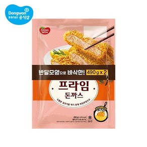 동원에프앤비 동원 프라임돈까스 490g x 4개